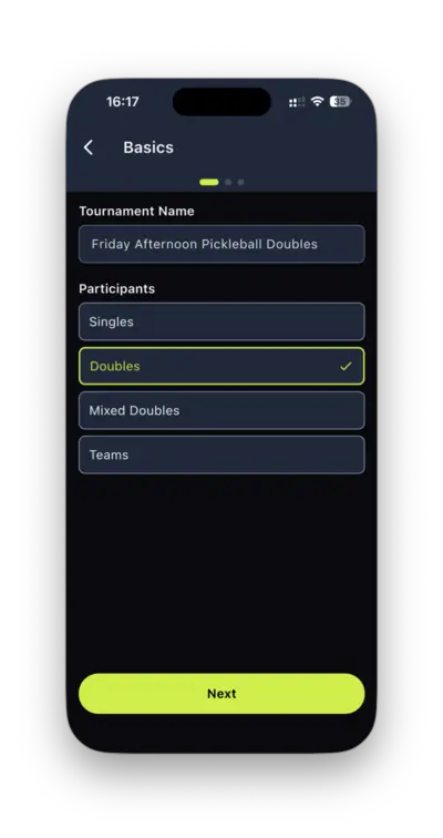 Pickleball round robin formats